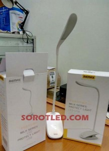 Lampu Meja LED USB Model Standing-Jepit